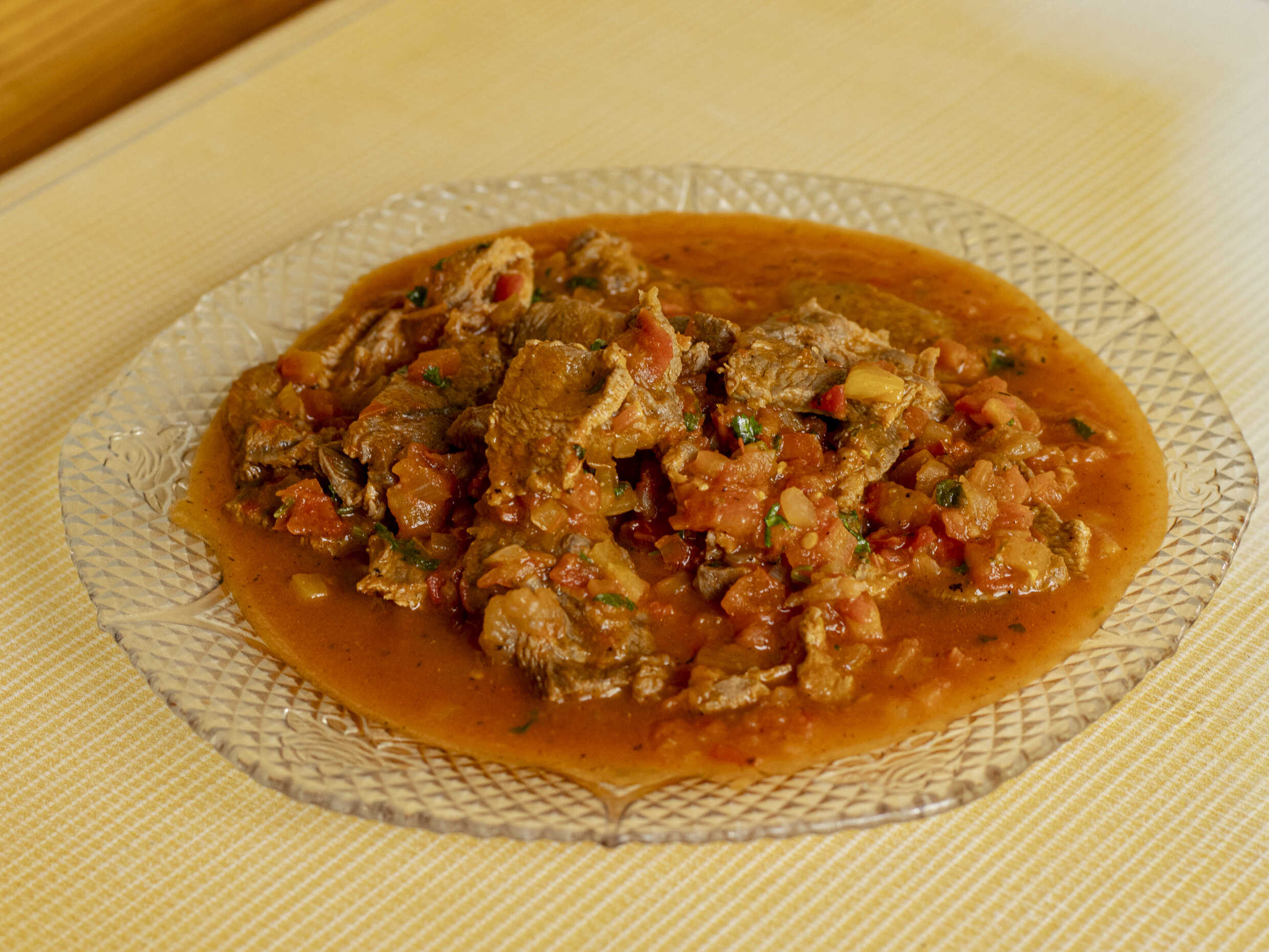 Bisteces entomatados
