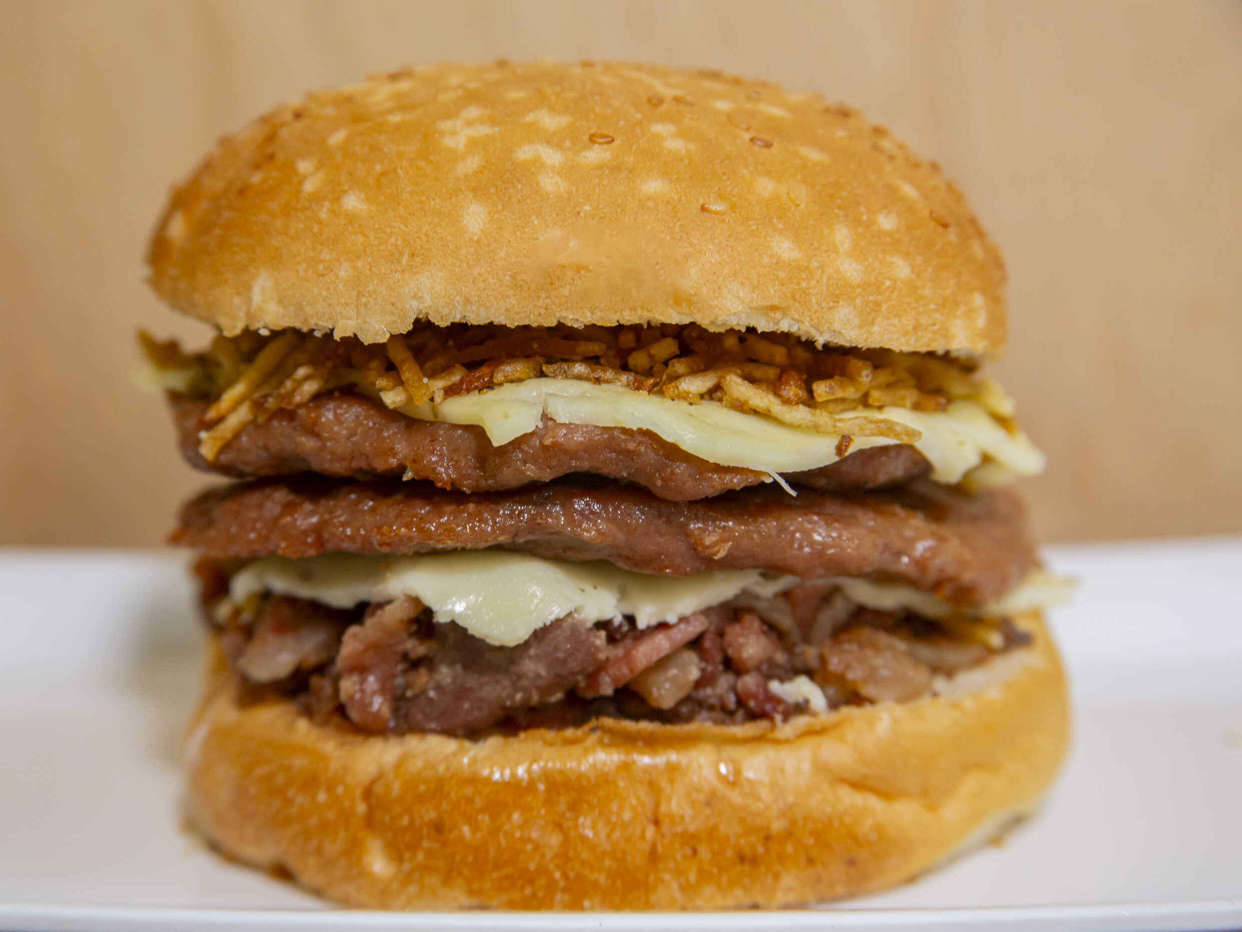 Doble Carne Doble Queso Doble Tocineta 🔥