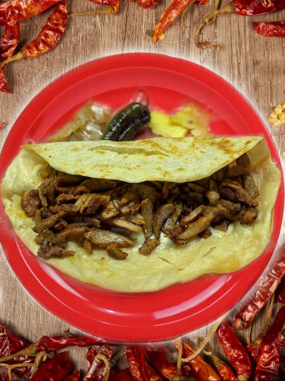 Combo 3 Quesadillas de pastor en tortilla harina