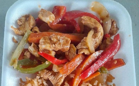 Fajitas de Pollo