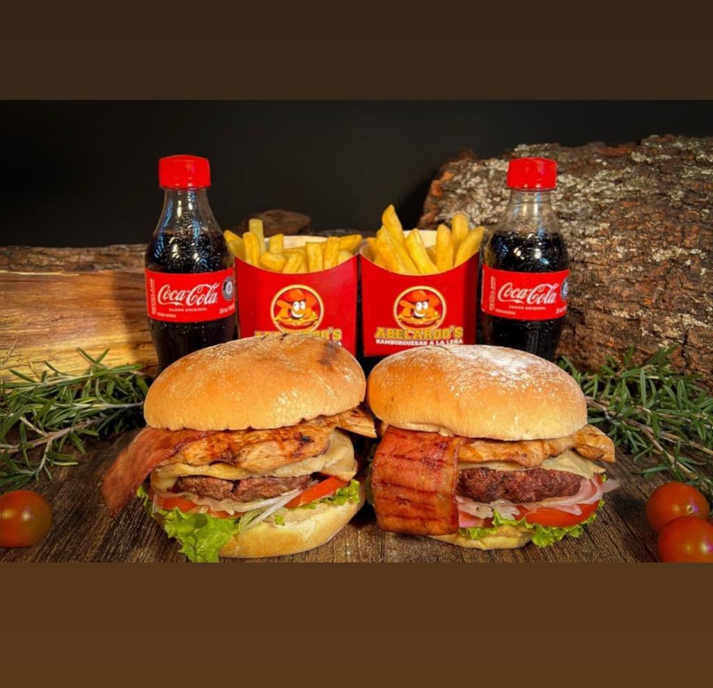 Combo-2 Hamburguesas Mixtas + 2 Gaseosas