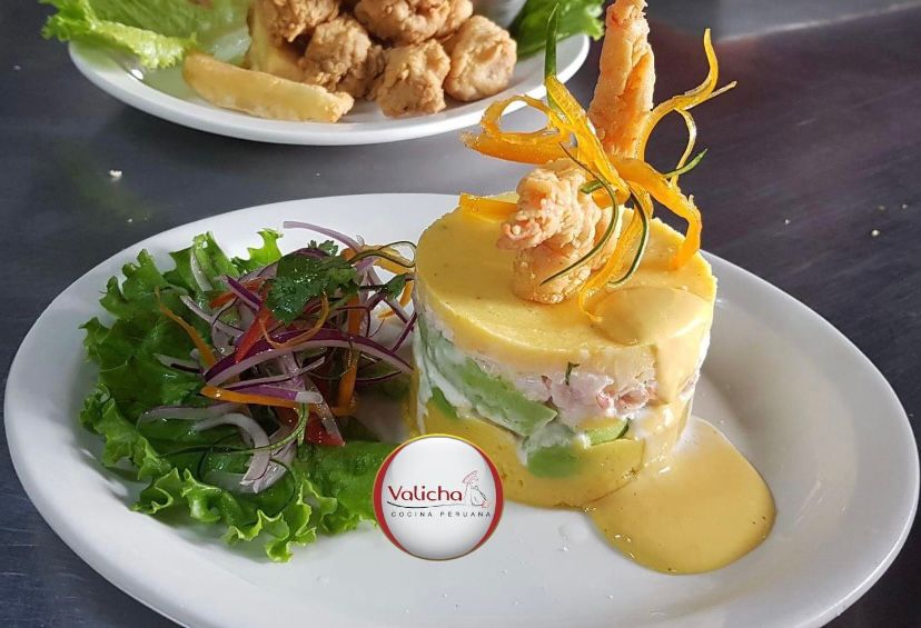 Causa Rellena Camarones