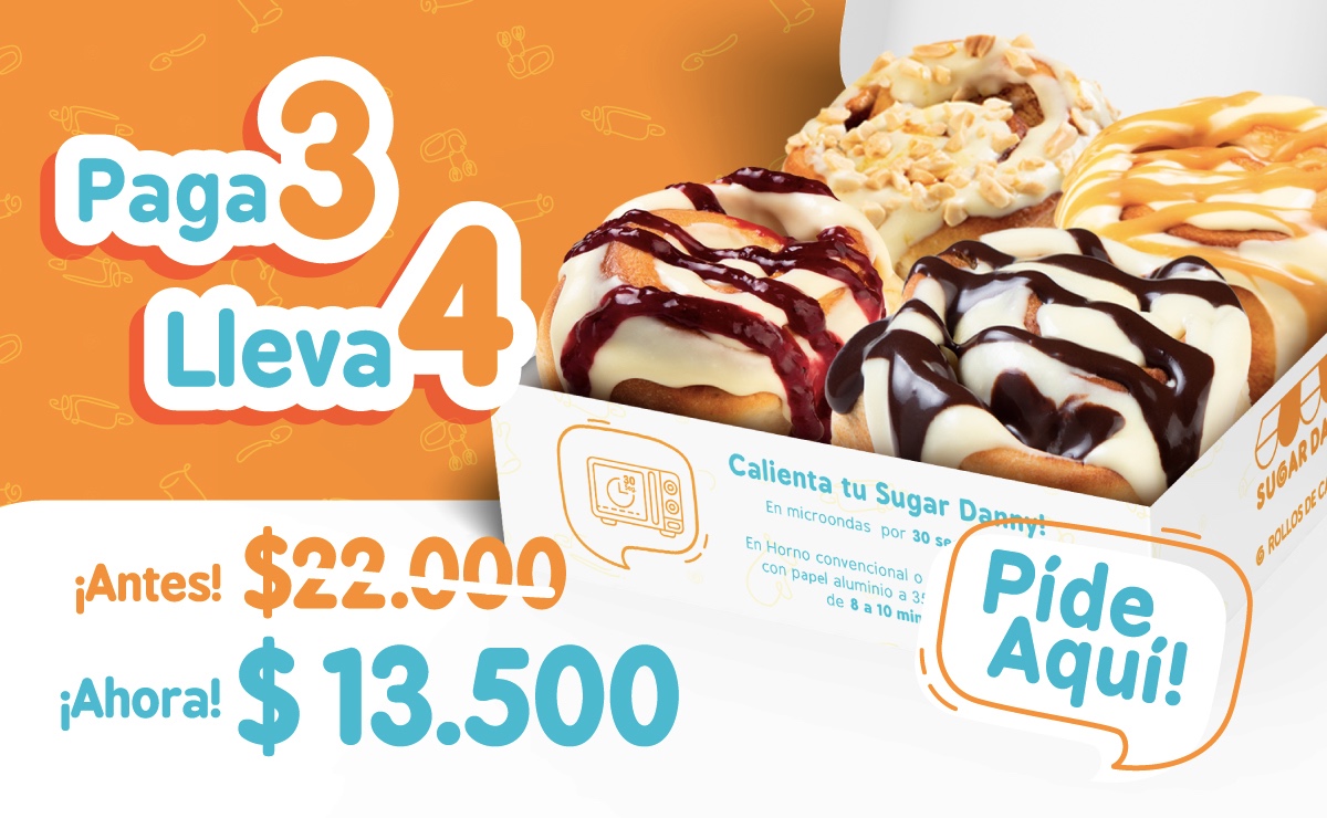 Cinnamon Rolls x 4 ¡Especial!