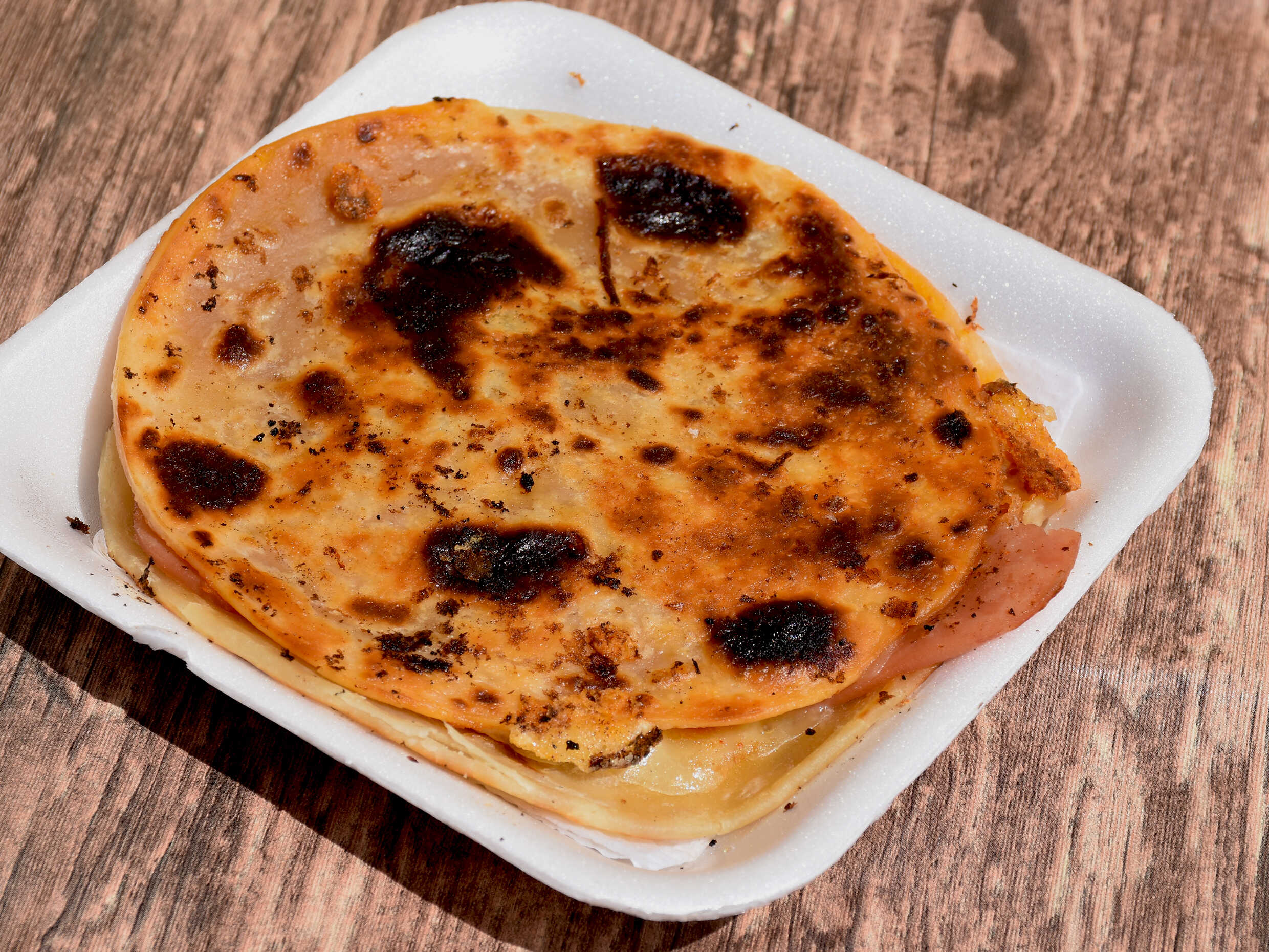 Quesadilla con Pierna