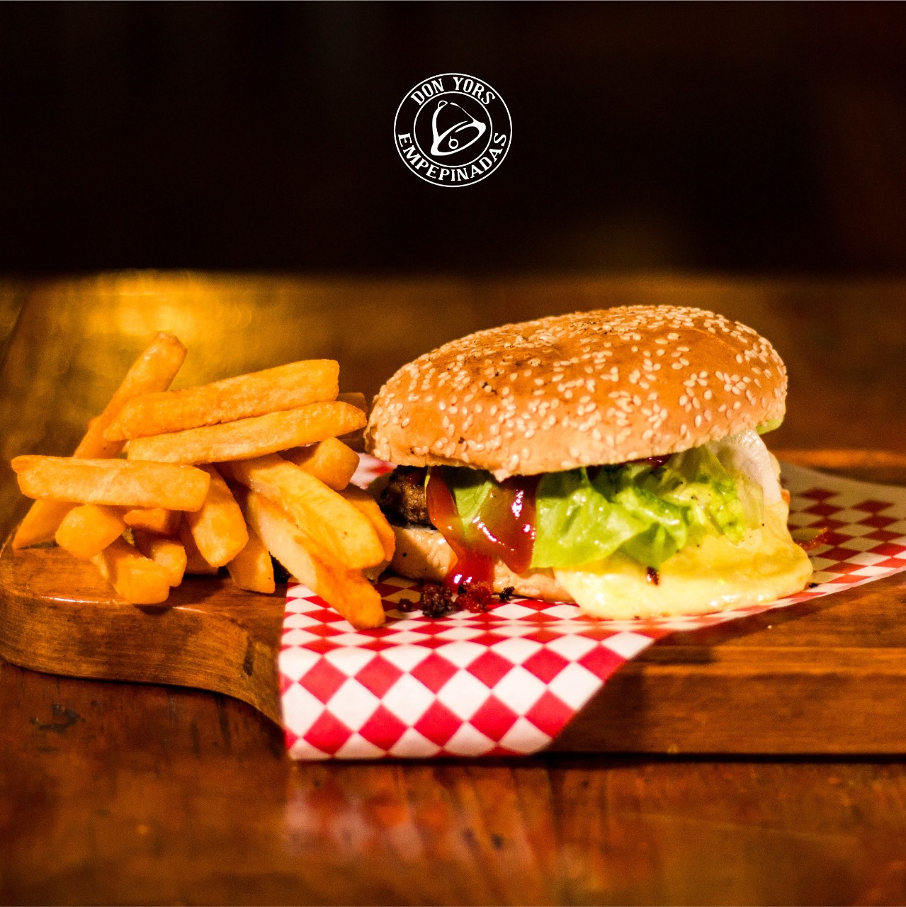 Hamburguesa de res 100%