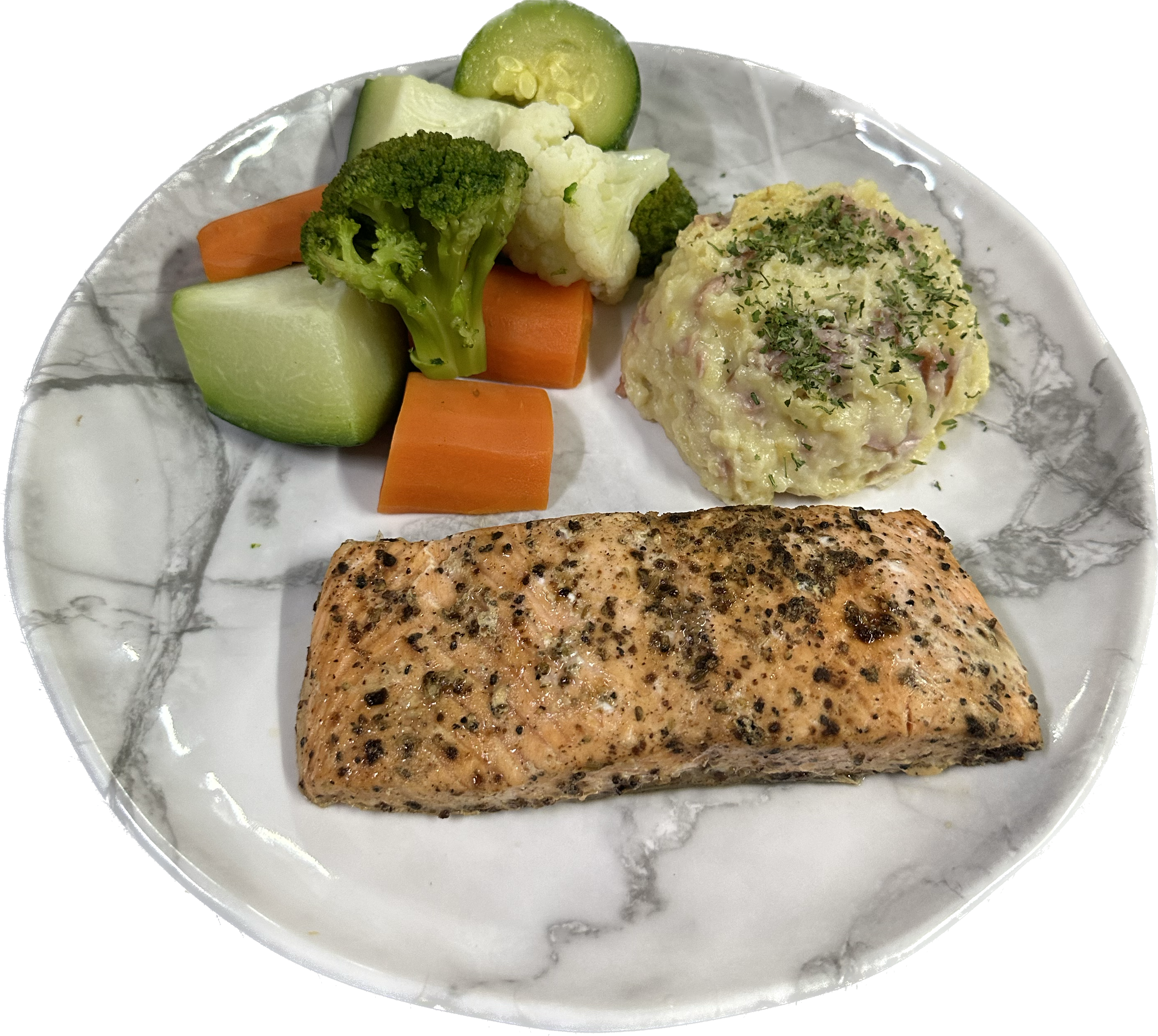 Salmón a las Finas Hierbas
