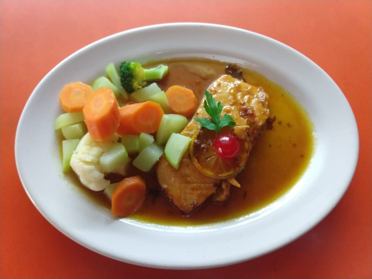 Salmón al Orange