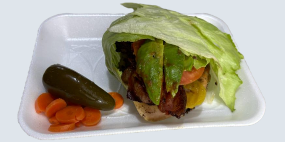 Hamburguesa Keto de Res (sin Pan)
