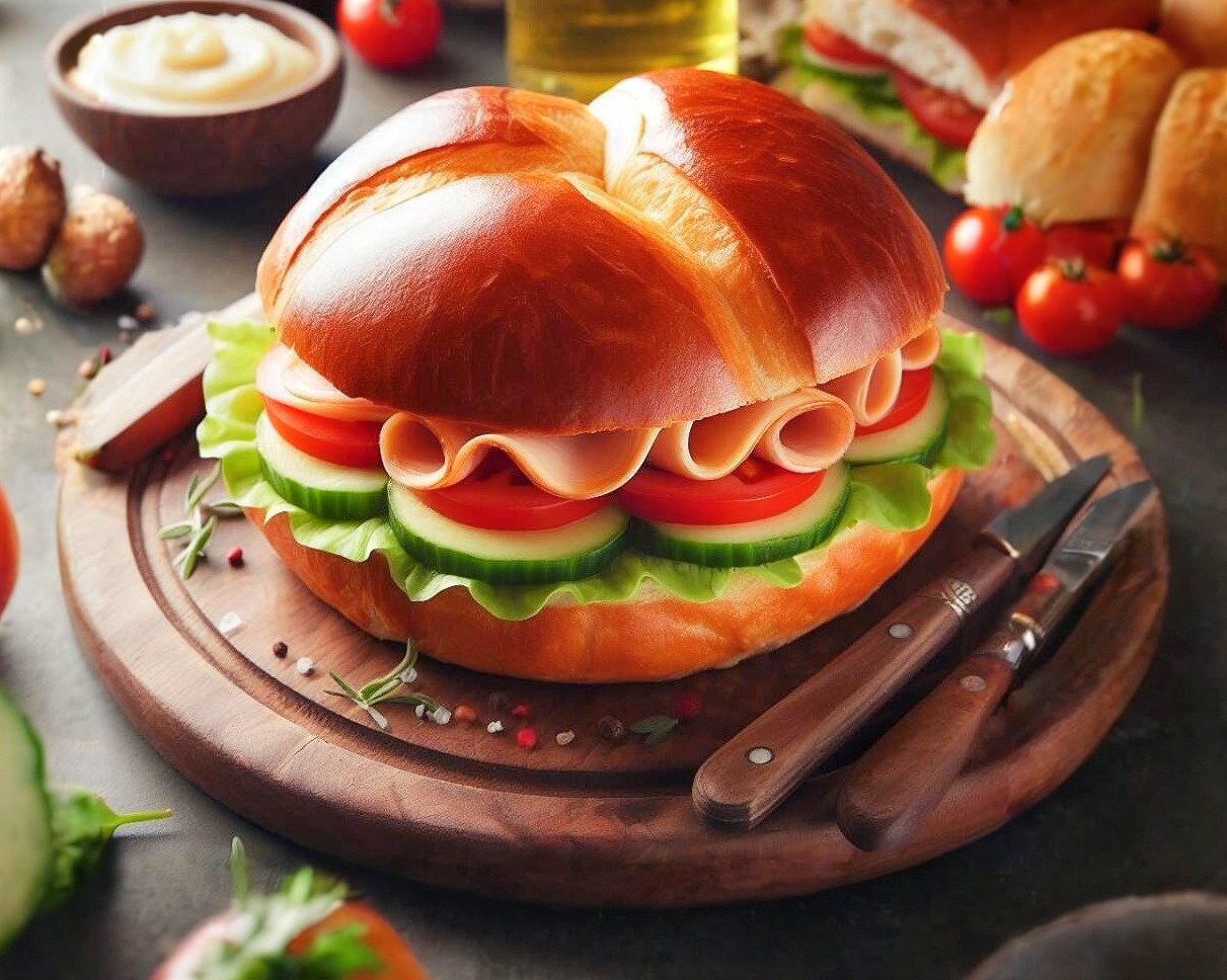 Sándwich de Jamón y Panela