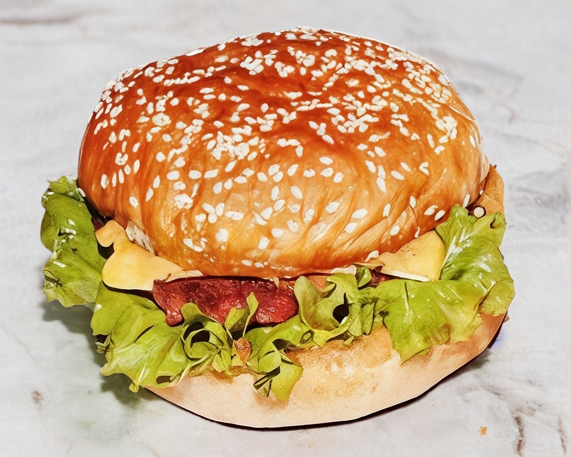 Hamburguesa Sencilla Con Papas
