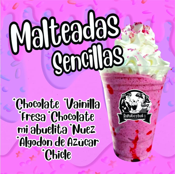 Malteadas Sencillas de Nuez 16 oz