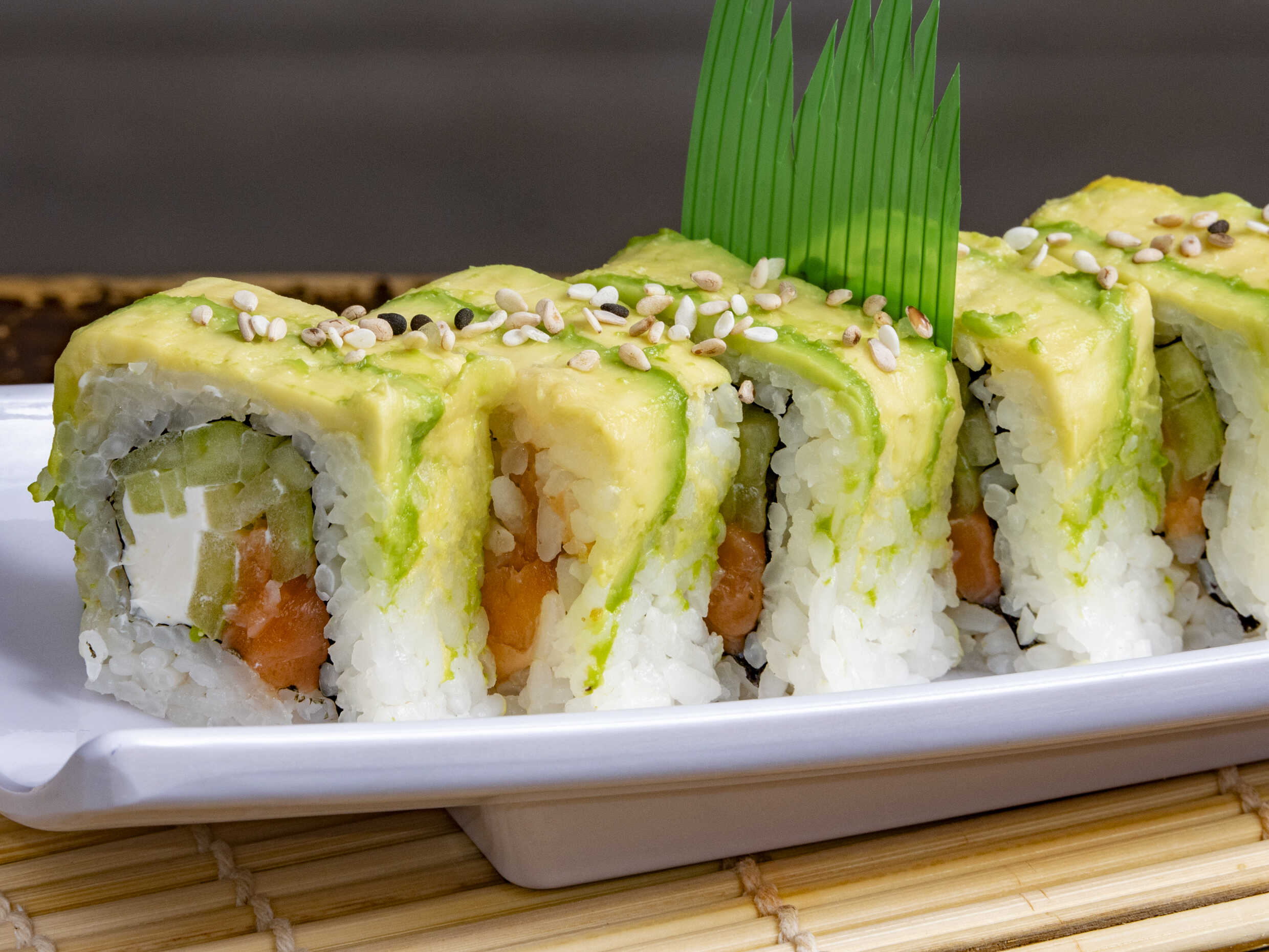 Avocado Rollo de Salmón