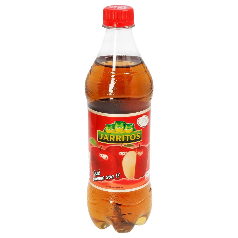 refresco sabor manzana 600ml