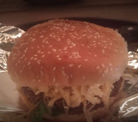Hamburguesa de Arrachera