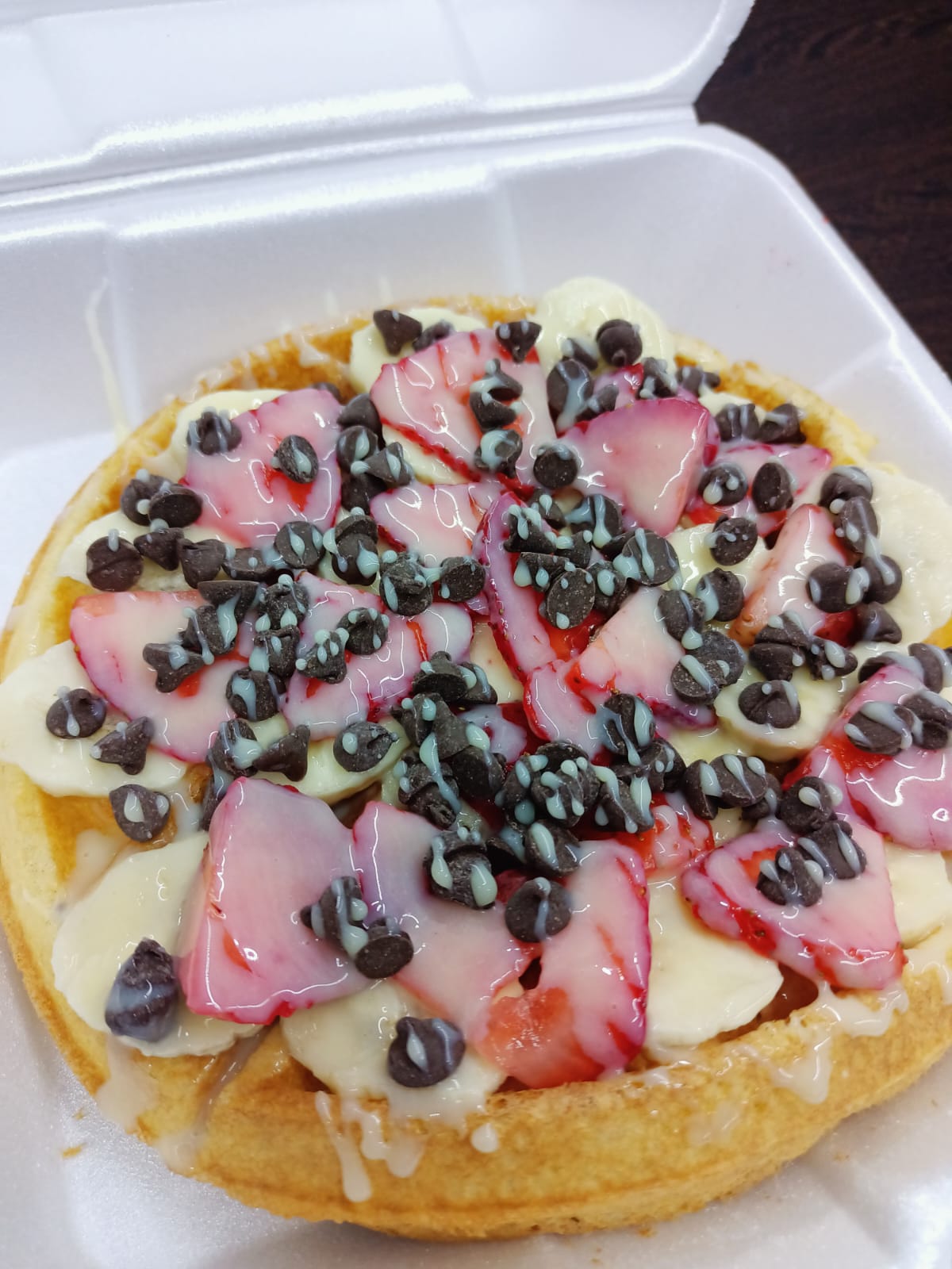 Waffle Gotitas de Chocolate