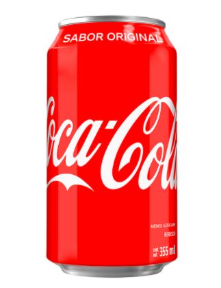 Coca cola de lata