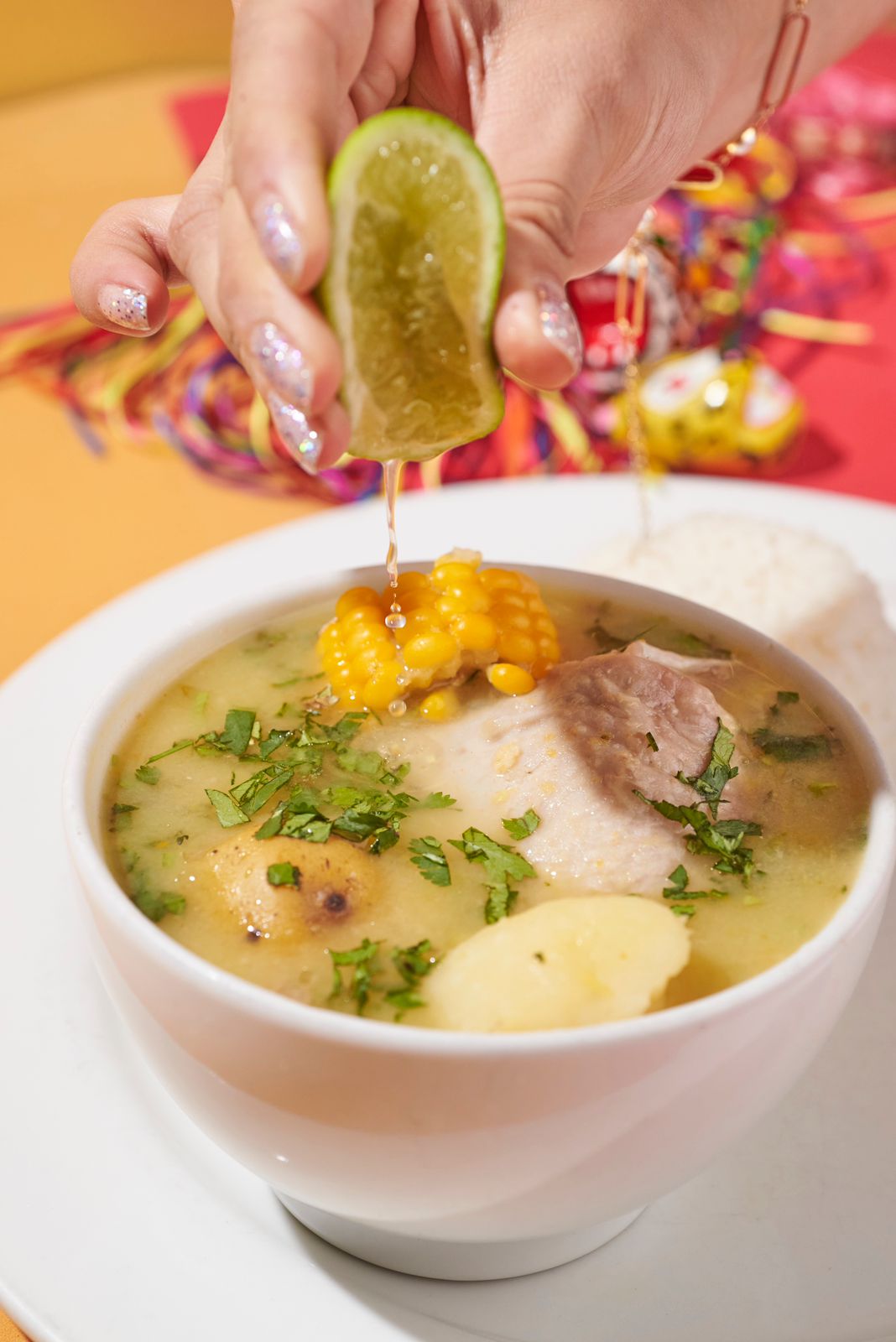 Sopa de Pollo Pequeña
