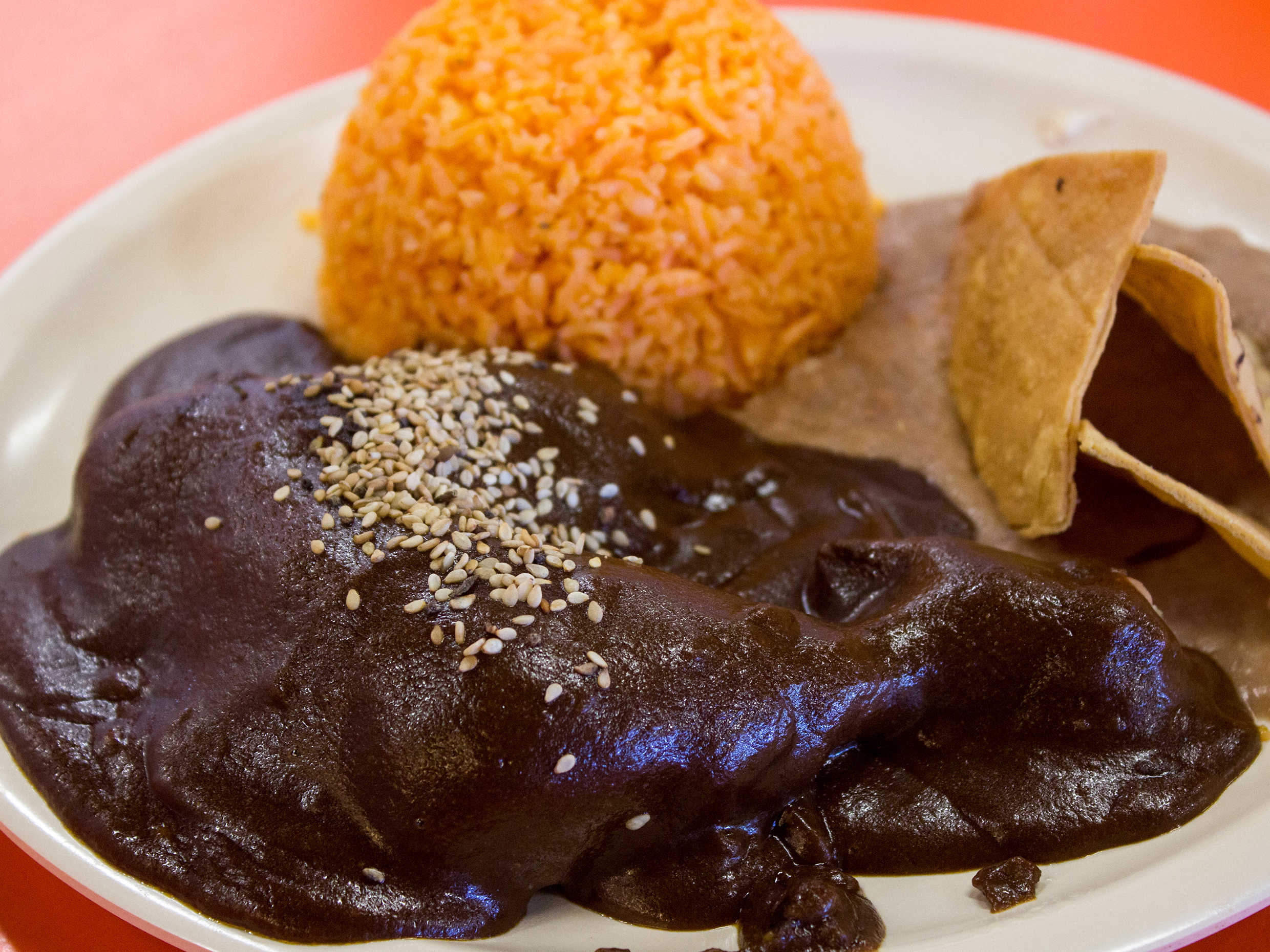 Pollo en Mole