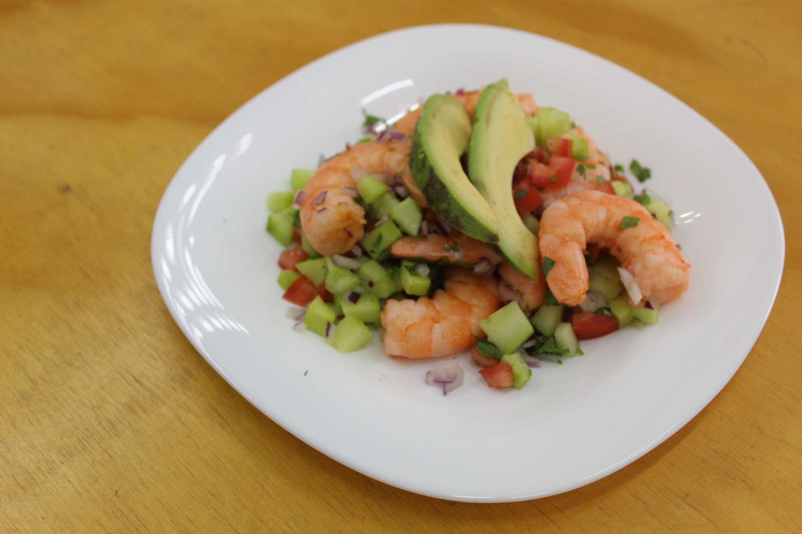 Tostada de Camarón