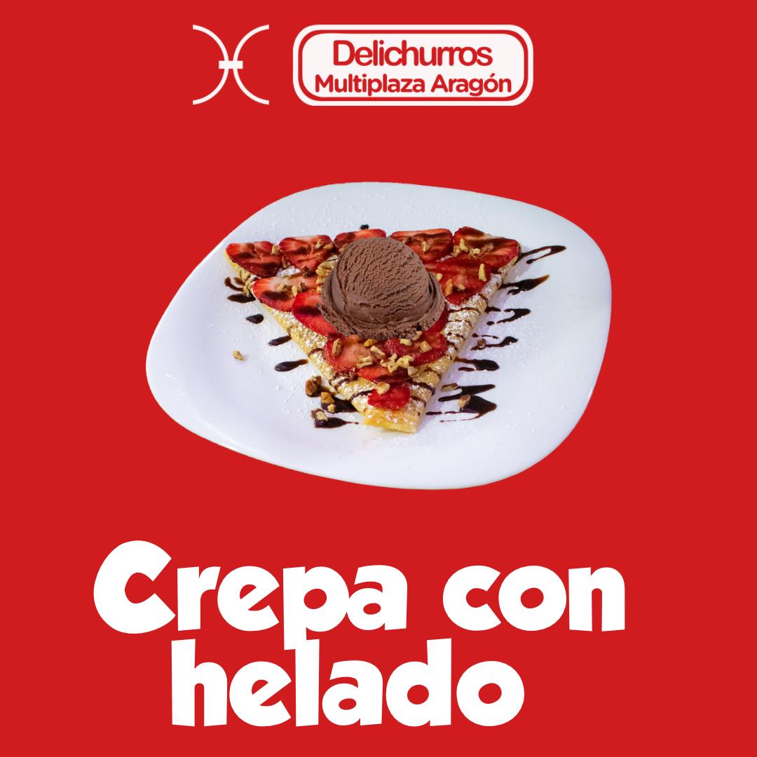 Crepa con Helado