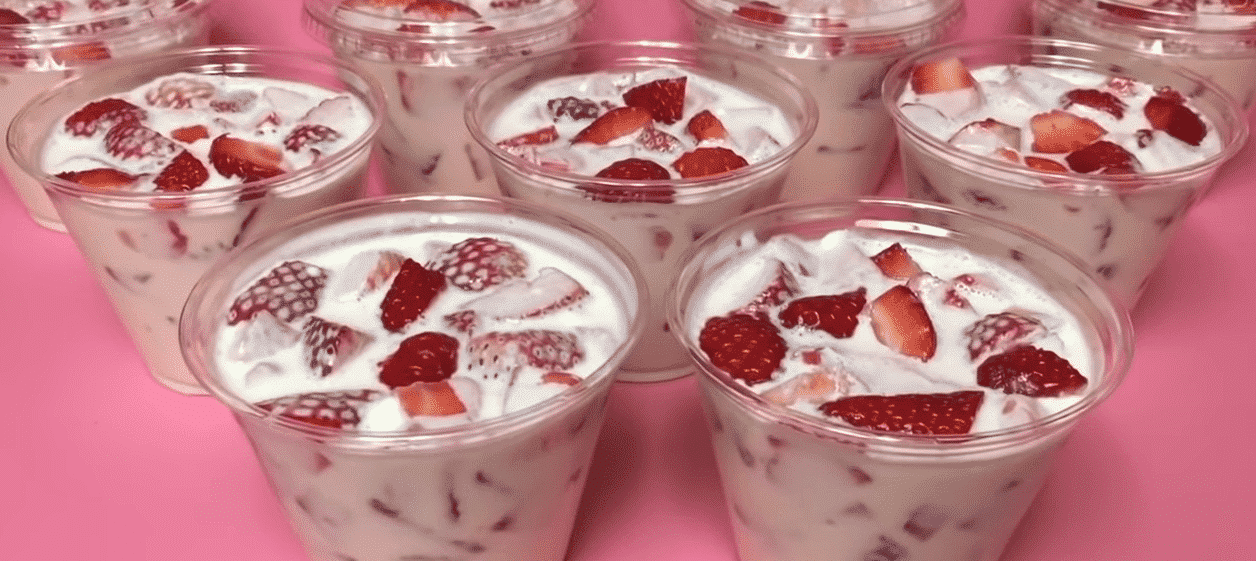 Fresas con Crema Chico