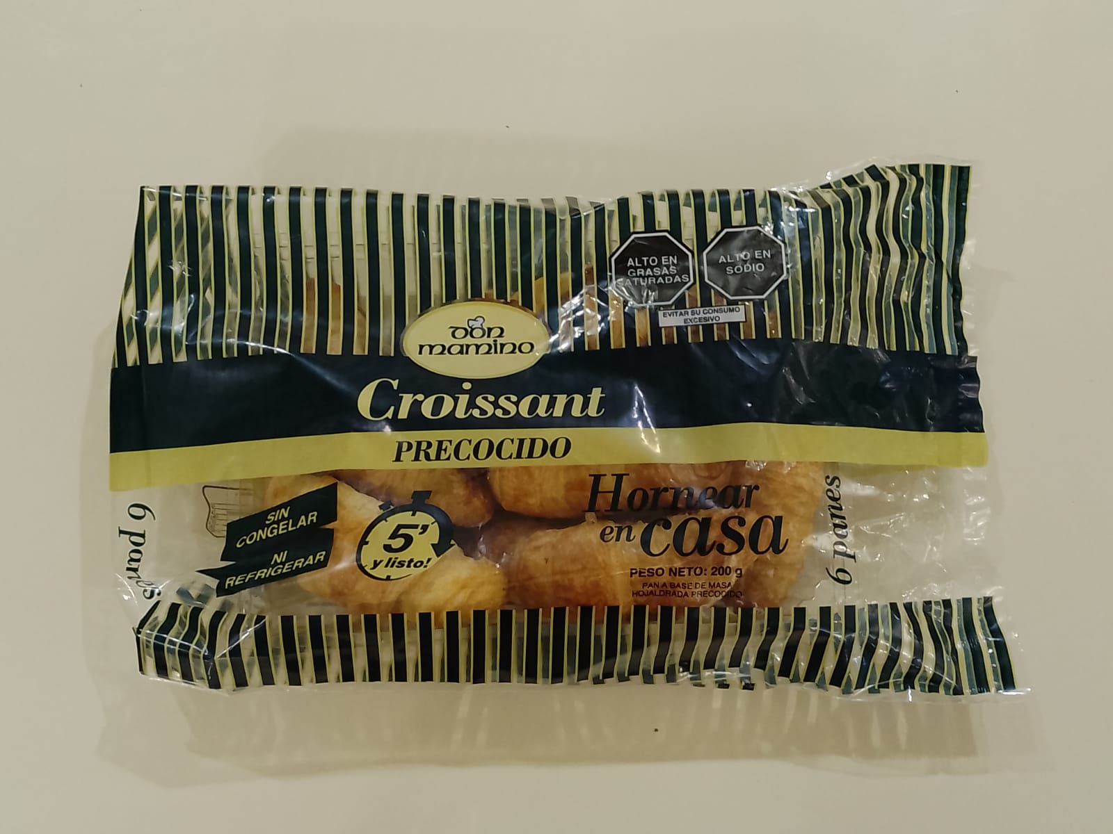 Croissant Francés Precocido X6 Und