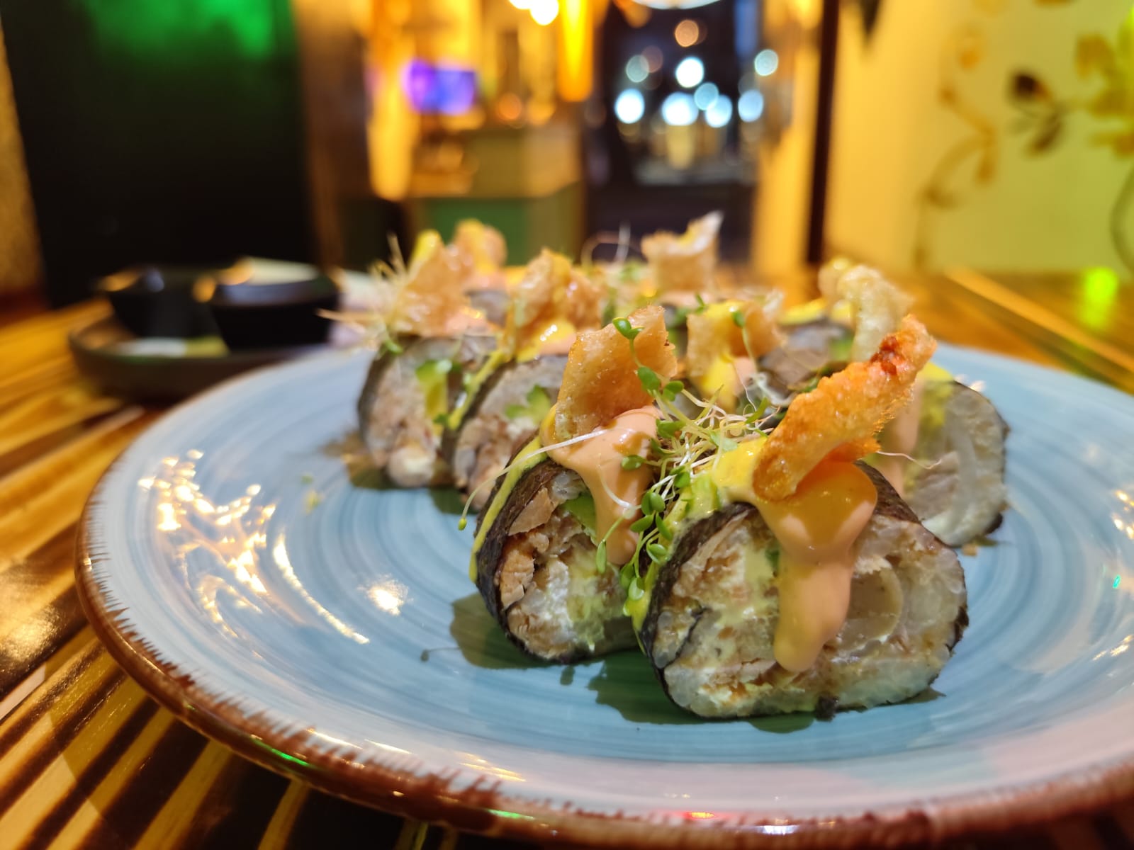 Sushi de Lechona