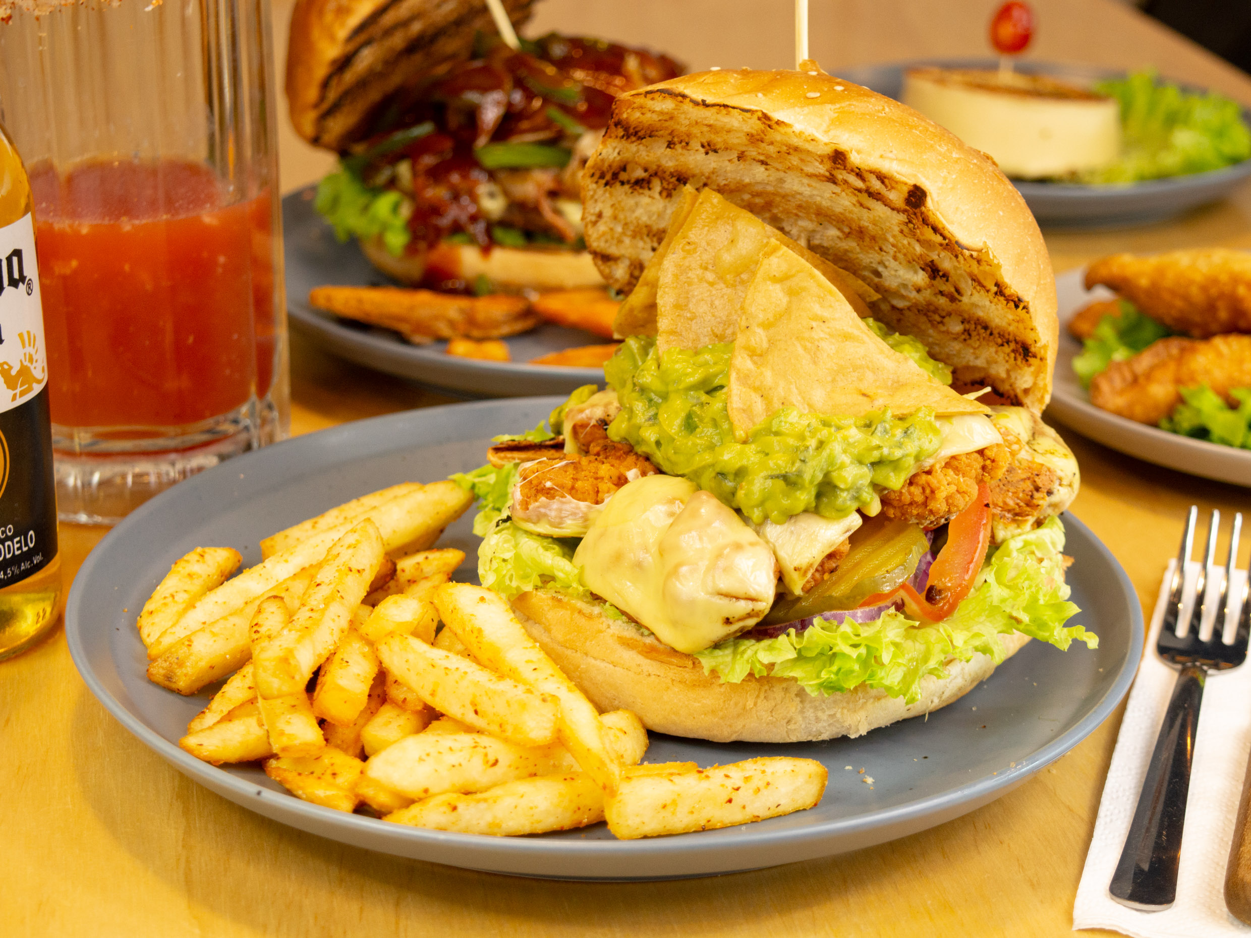 Hamburguesa Guacamole 30%