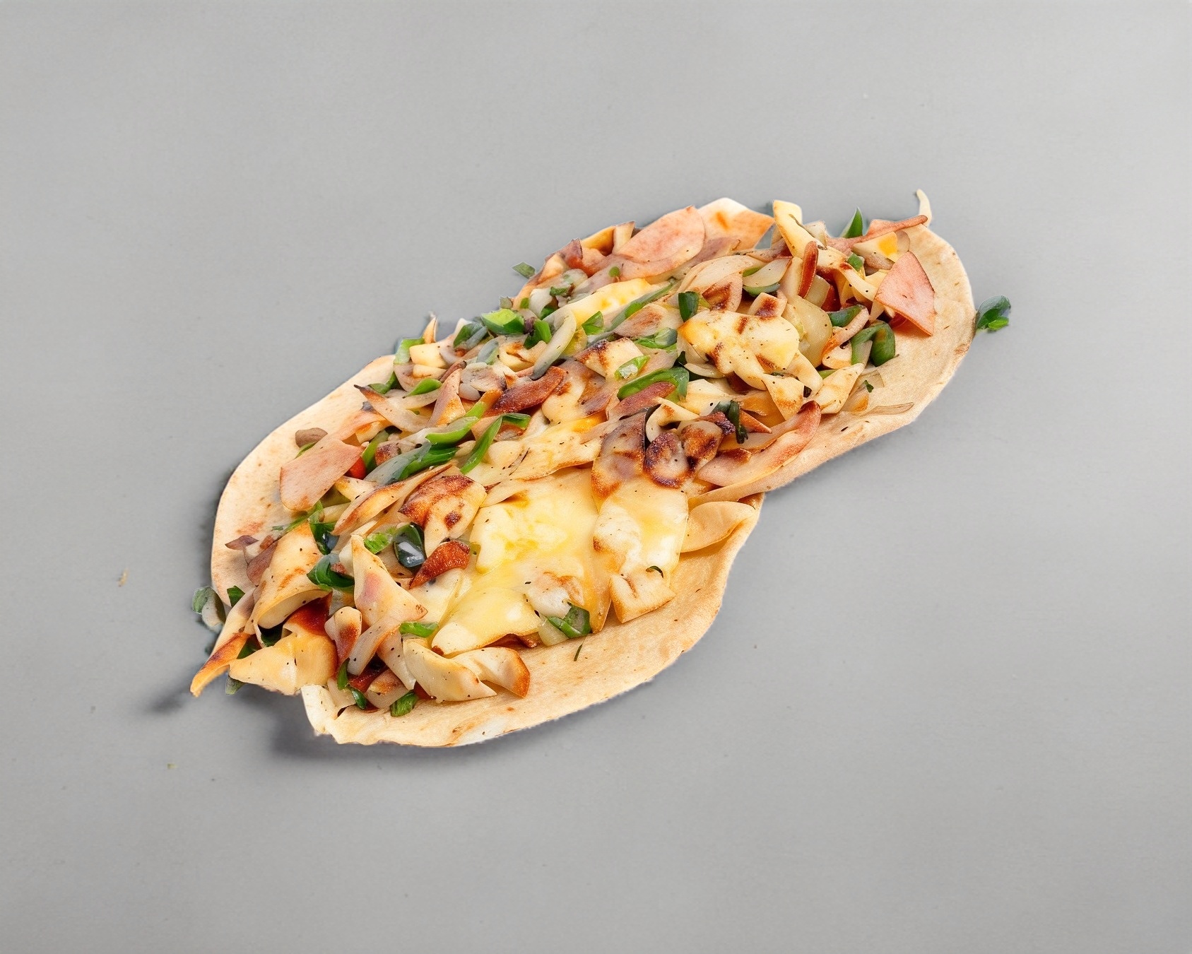 ALAMBRE DE POLLO CON QUESO (3)TACOS 250g