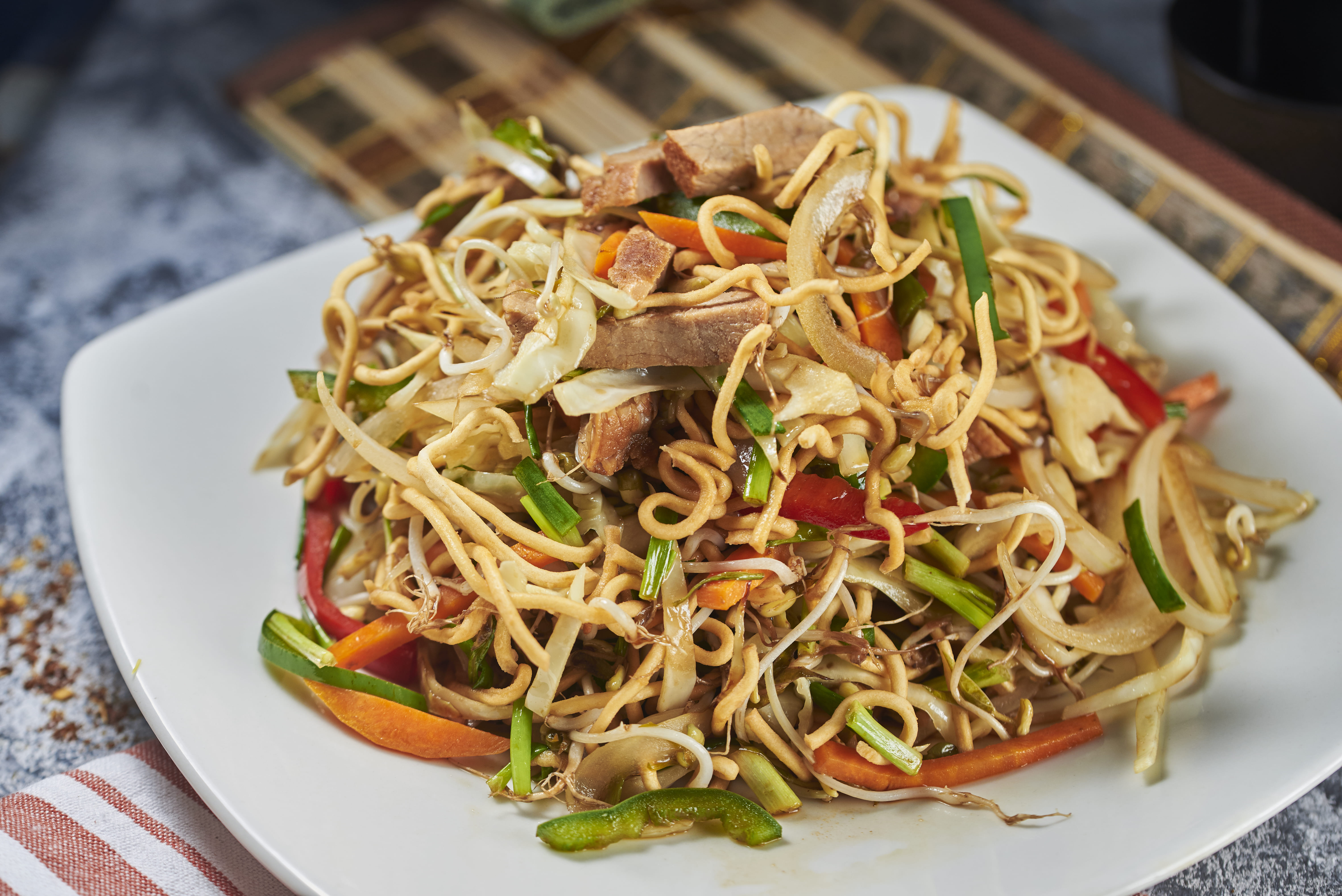 Pasta Frita Japonesa