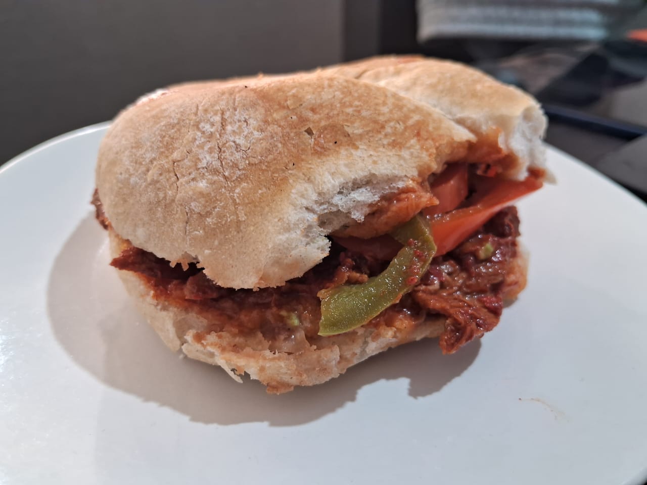 Torta de Pierna Enchilada