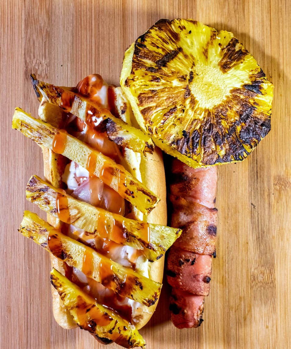 Hotdog Hawaiano