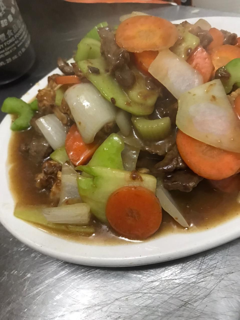 Res ostión verduras para compartir