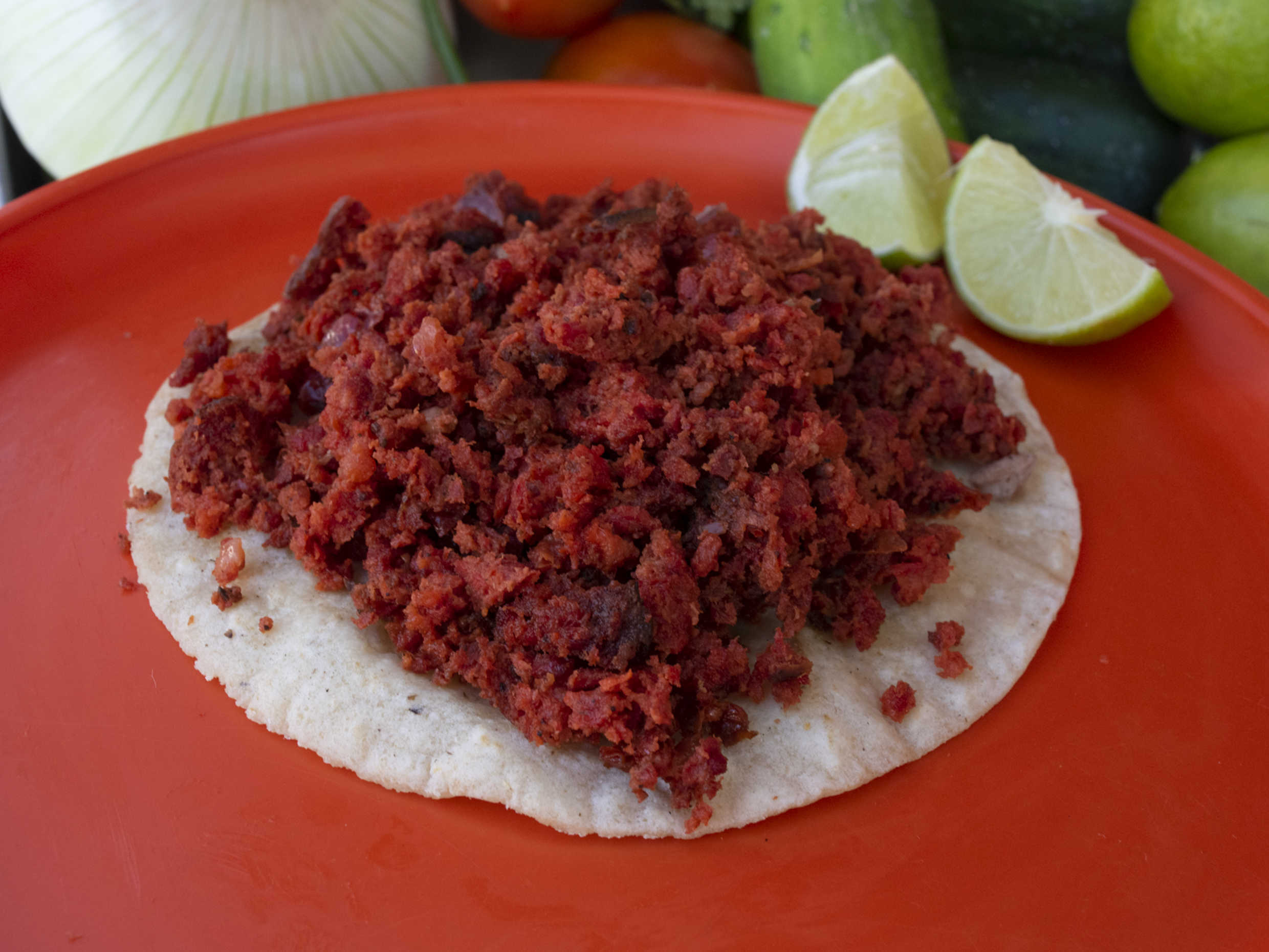 Taco de Chorizo