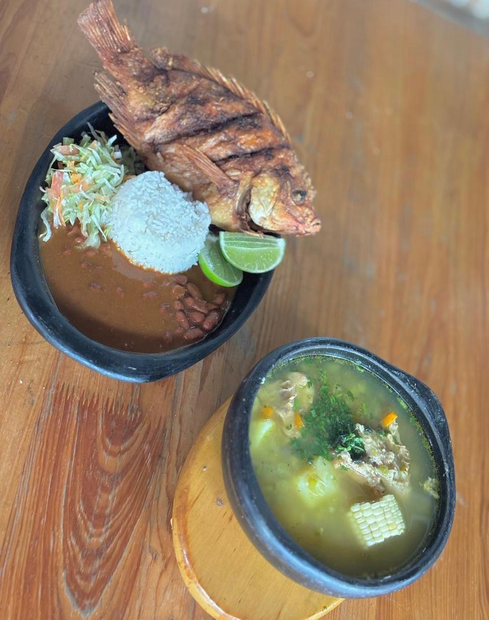 Tilapia Frita Roja