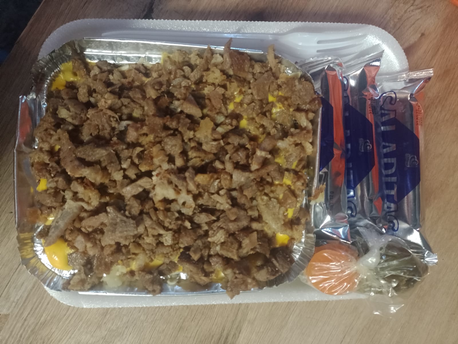 PAPA ASADA CON BISTECK