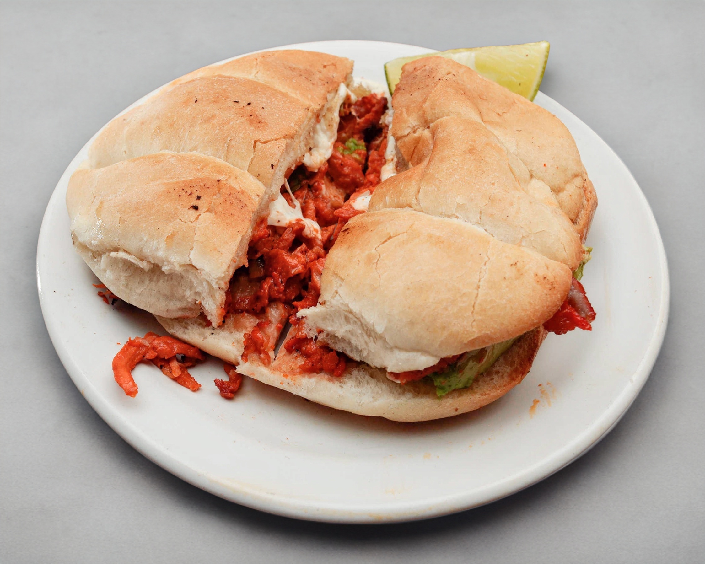 Taco de Pastor con Queso