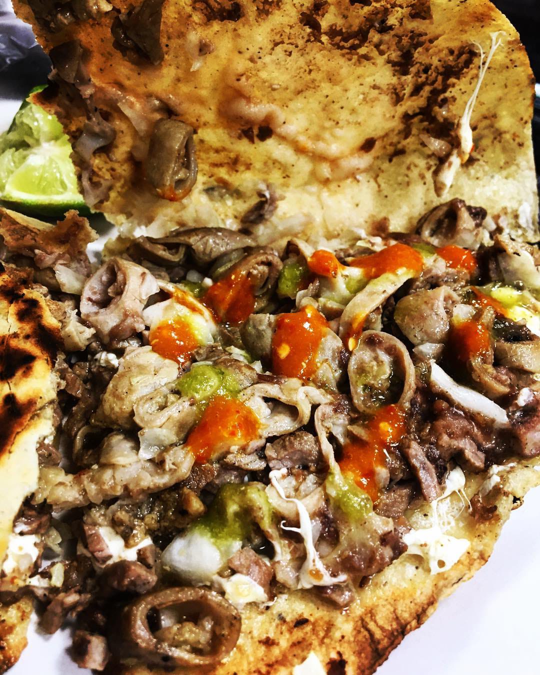Tlayuda de Asada
