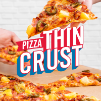 Thin Crust Mediana Tropical Spicy