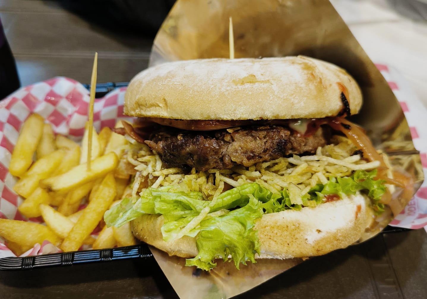 Hamburguesa Sencilla