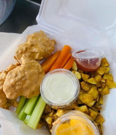 Boneless con Papas