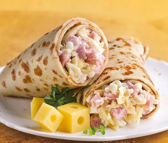 Burritos Jamón y Queso