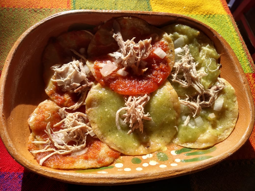 Chalupas Mixtas de Carne de Puerco