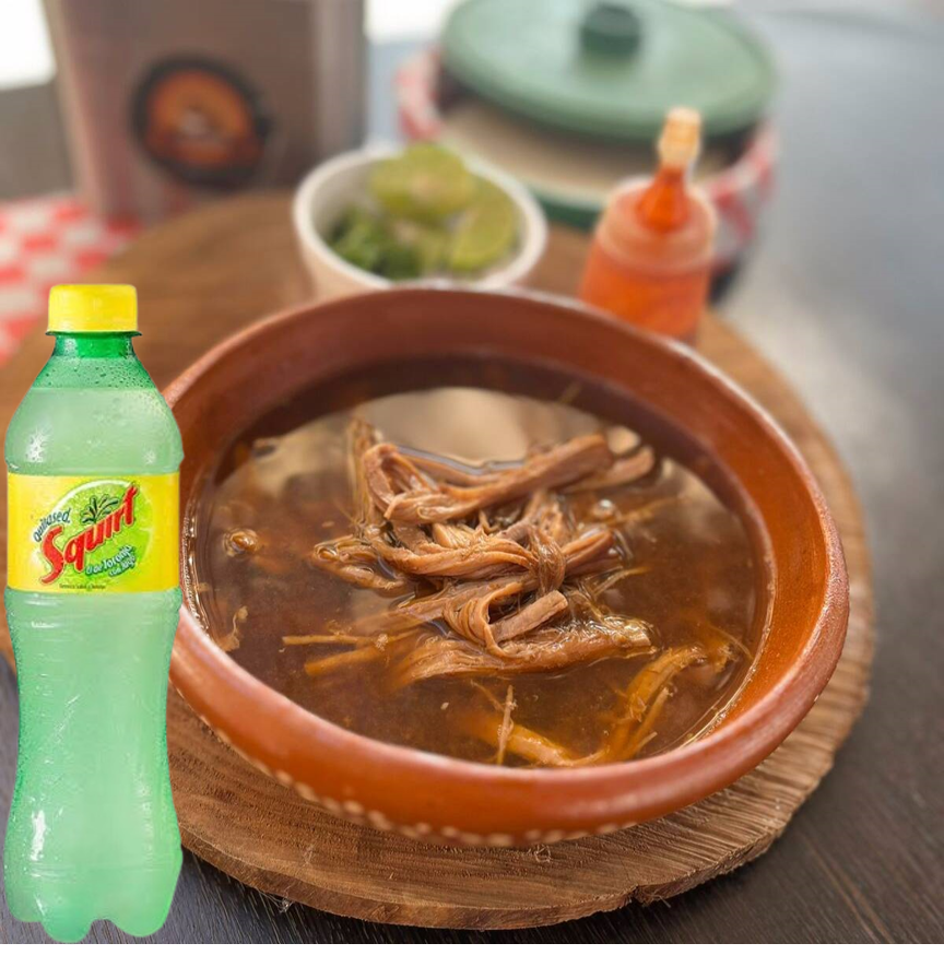 Combo 1/2 Orden de Birria + Refresco de 400ml