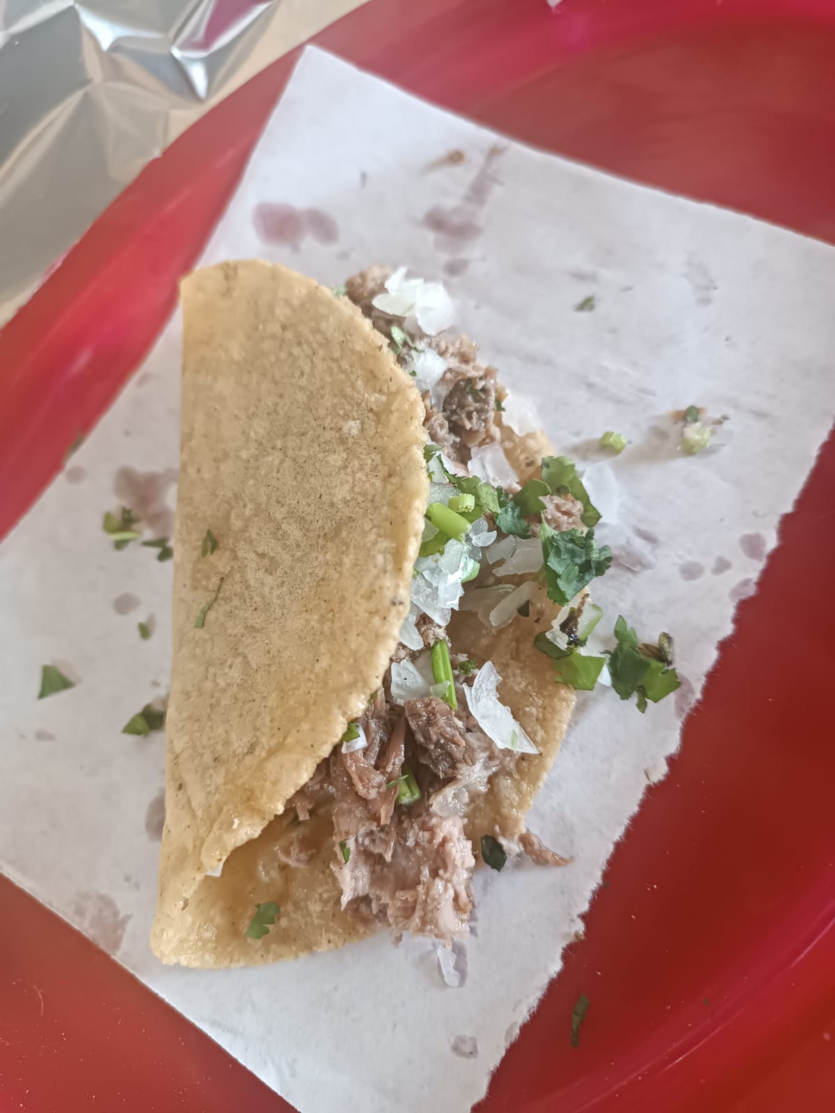 Taco de Carne Asada de Maíz - 1 Pieza
