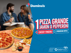 Pizza Gde + Cheesy Fingers+ Parmesan Bites