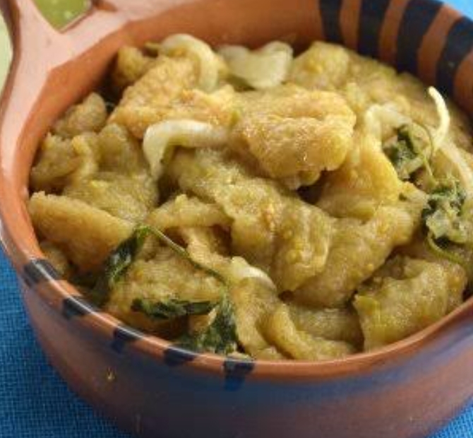 Chicharron en salsa