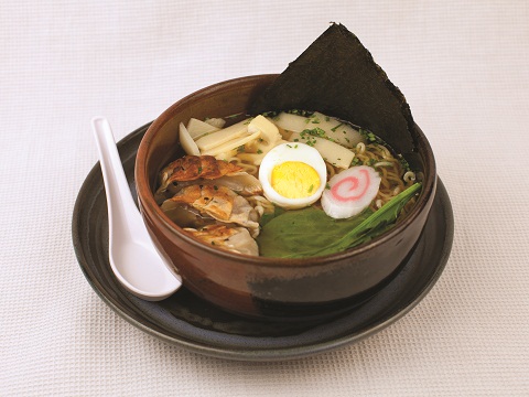 Ramen con Gyozas