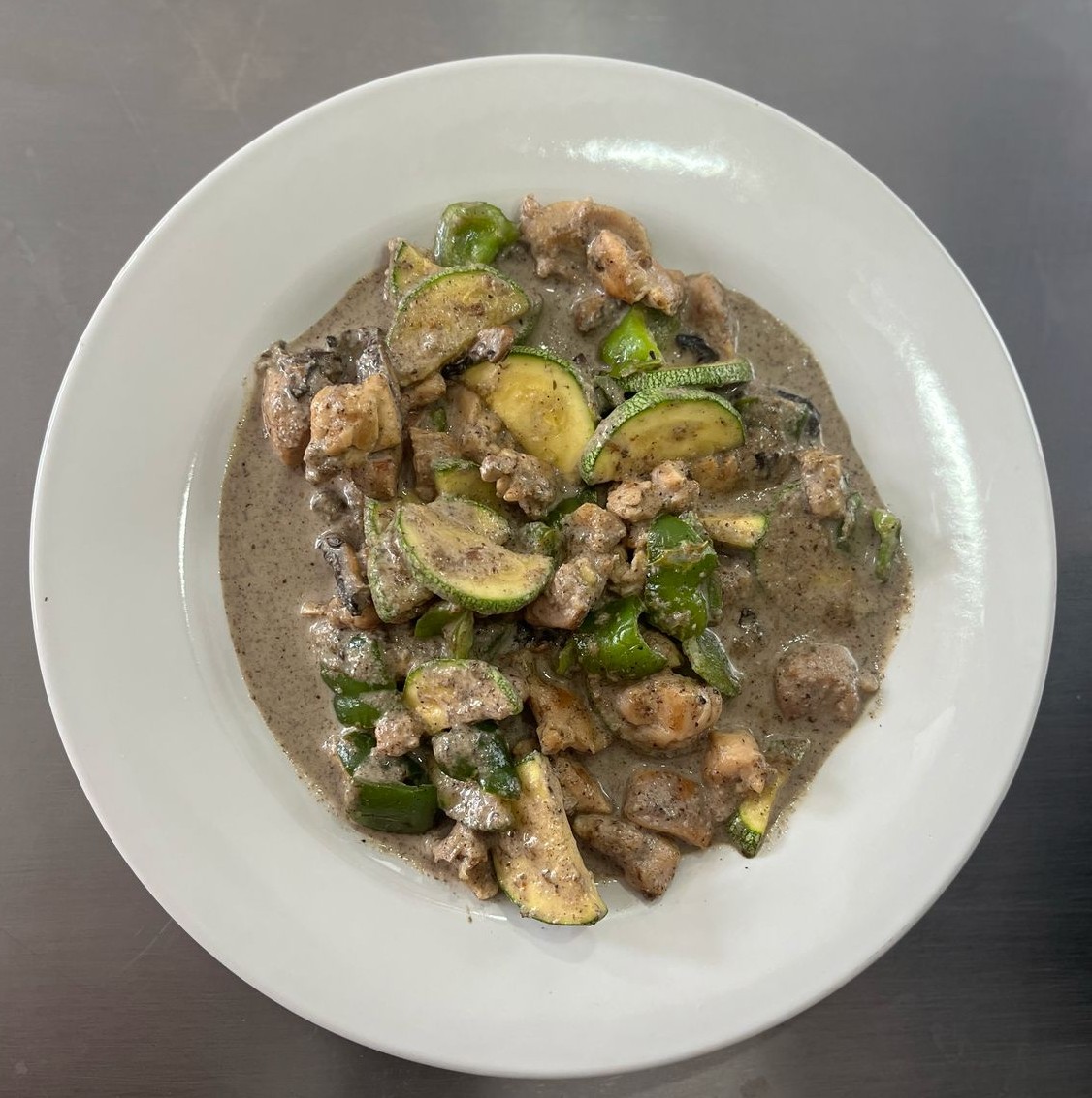 Pollo al Champiñón