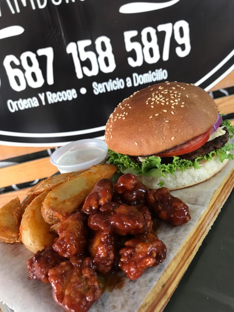 Promo Burguer Boneless